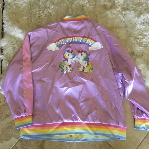 Unique Vintage My Little Pony collection jacket size 2x (18) New - Picture 1 of 4